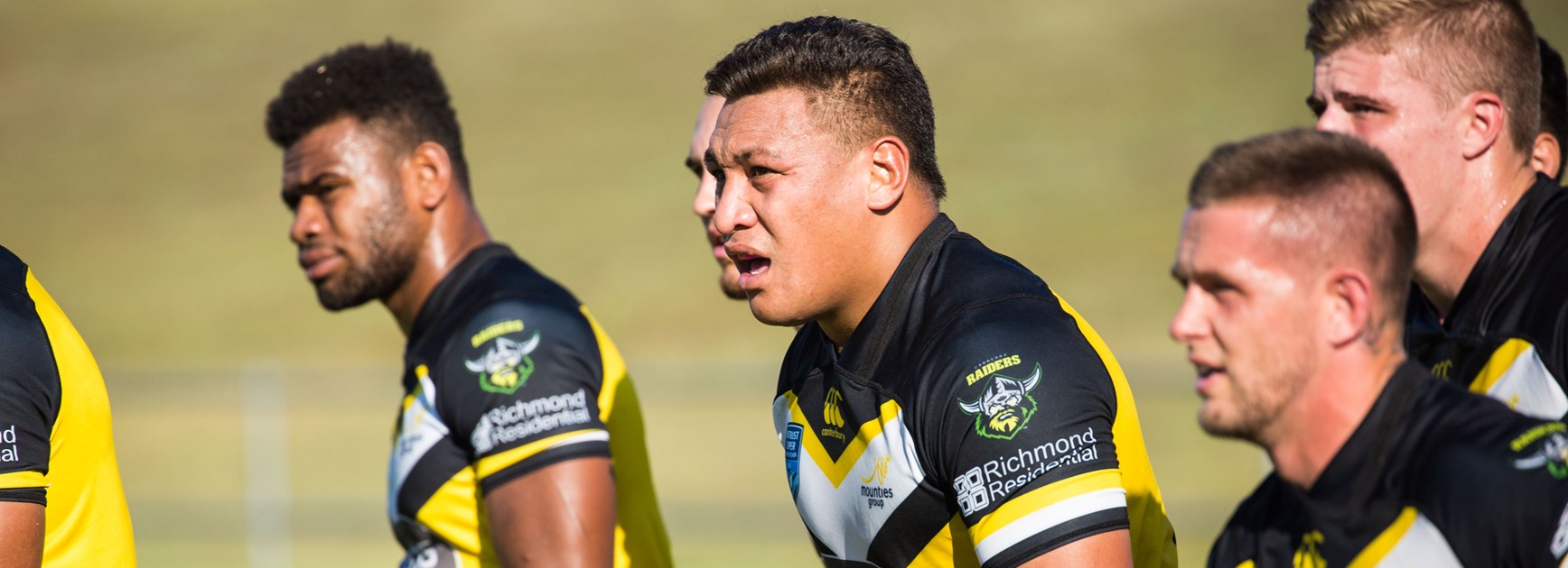 Josh Papalii playing for Mounties in the Intrust Super Premiership NSW.
