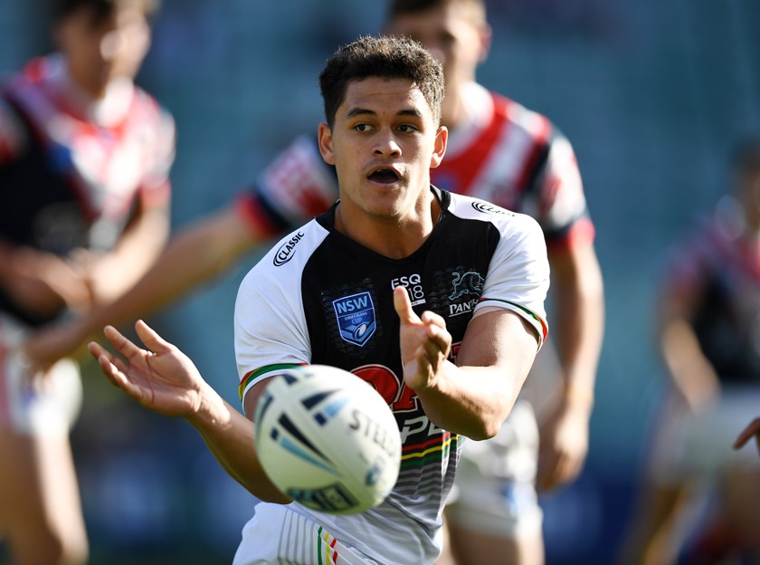 Dean Blore playing in the Jersey Flegg Cup. Photo: NRL Photos. 