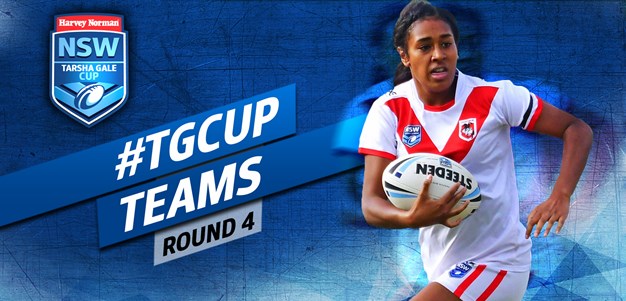 TEAMS | Harvey Norman Tarsha Gale Cup Rd 4