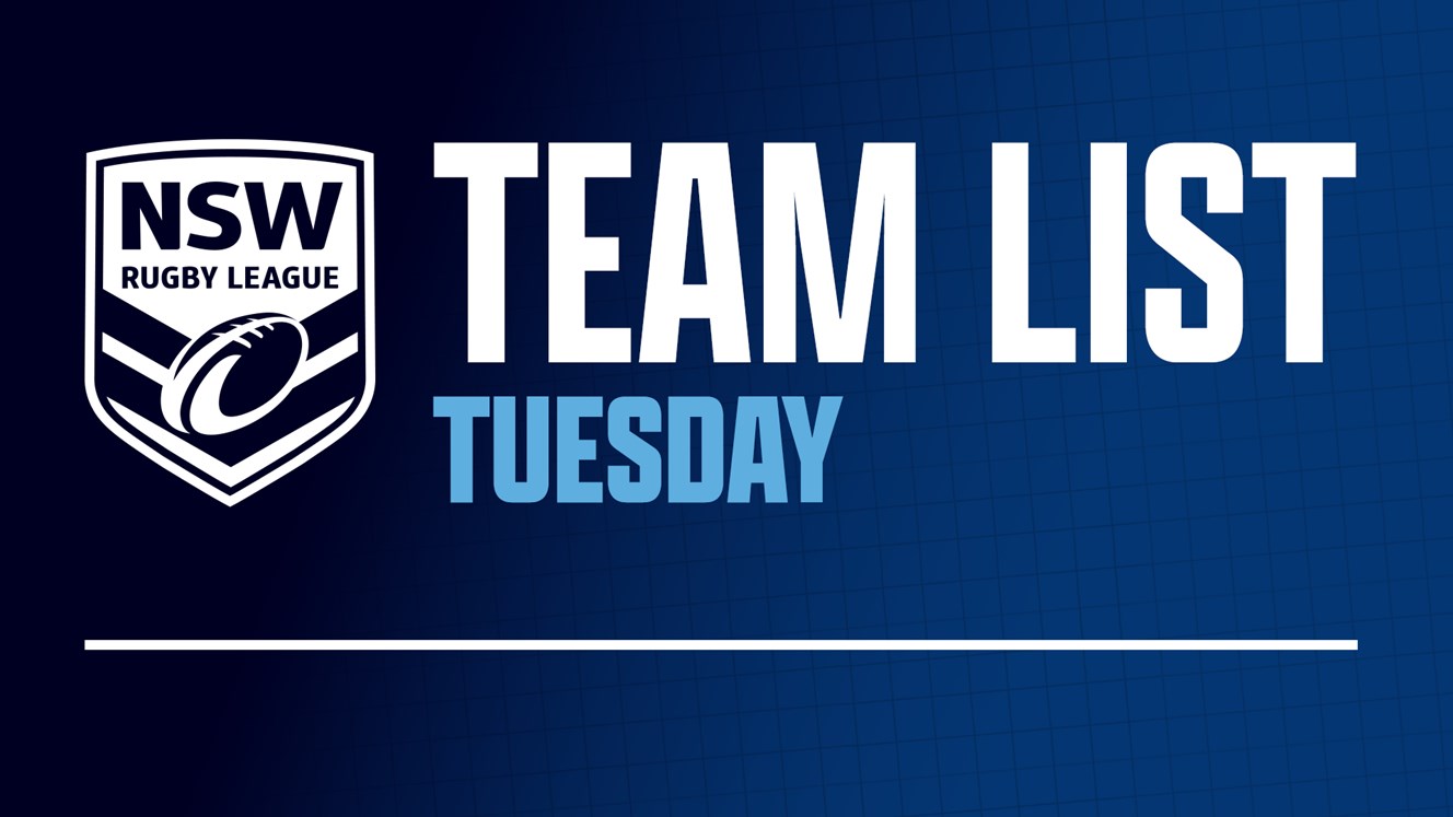 Team List Tuesday | The Knock-On Effect NSW Cup Round 10