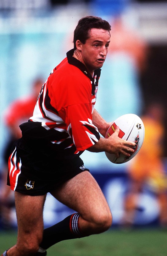 Jason Taylor in action for the North Sydney Bears.