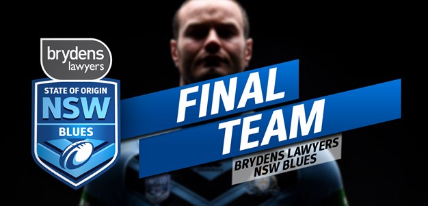 FINAL TEAM | Brydens Lawyers NSW Blues