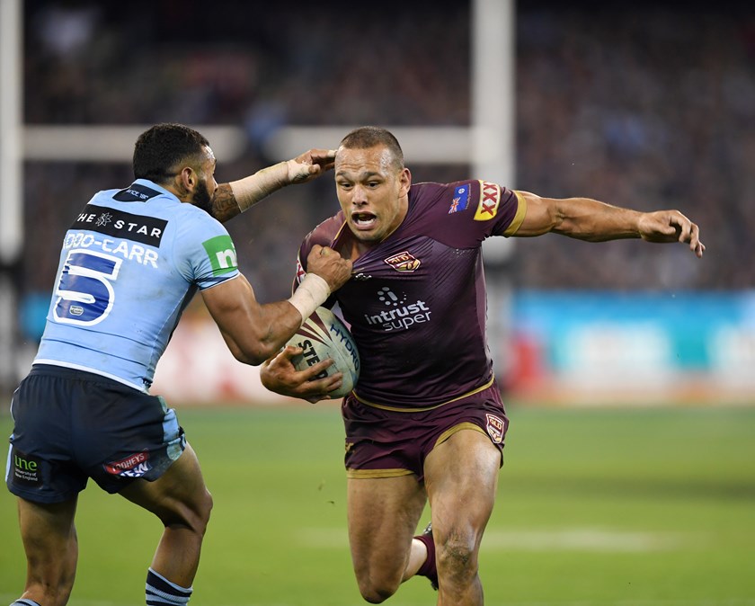Maroons centre Will Chambers.