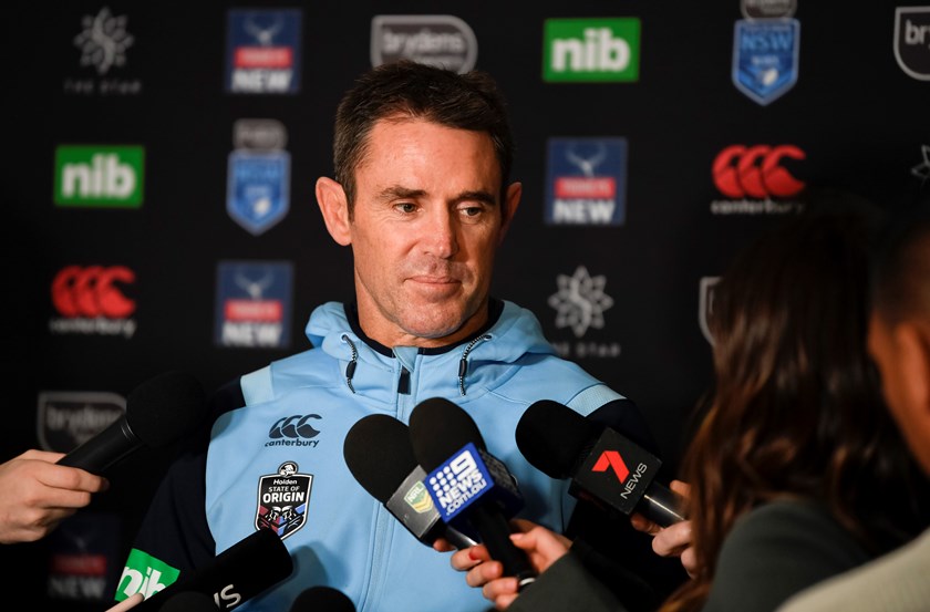 Brydens Lawyers NSW Blues coach Brad Fittler.