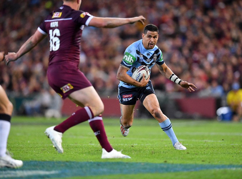 Cody Walker's stunning form in 2019 earned him selection for the Brydens Lawyers NSW Blues squad for Game One. 