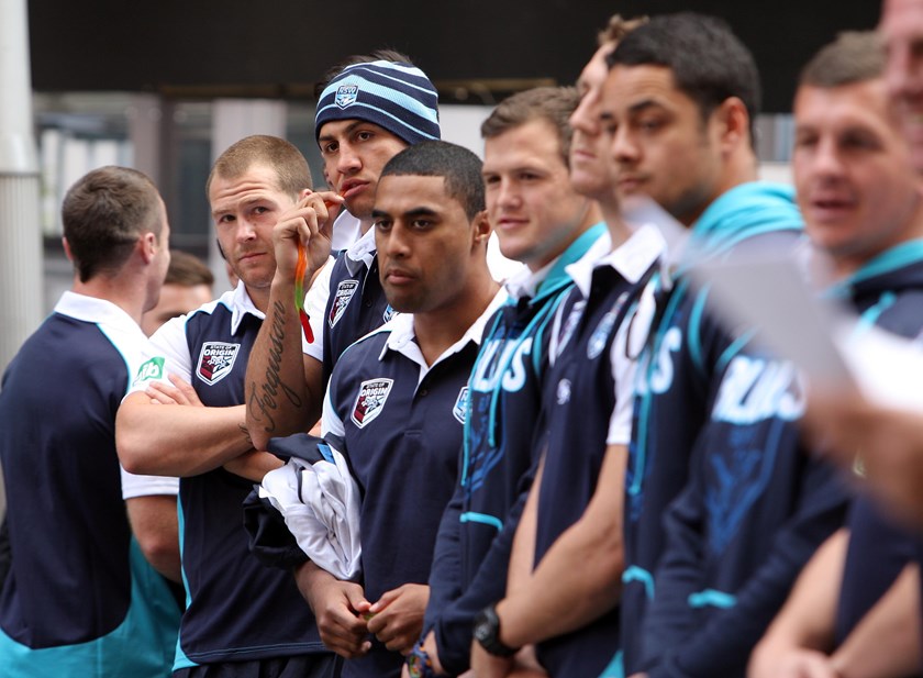 Michael Jennings and Blake Ferguson have played 20 Origin and NRL games together, beginning in 2013.