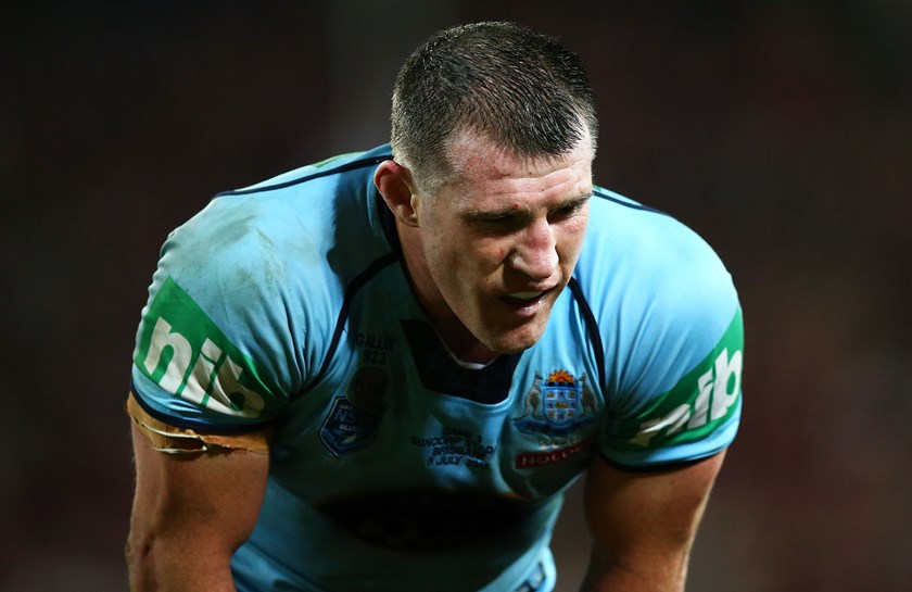 Paul Gallen couldn't hide his disappointment after a big Game Three defeat in 2015.