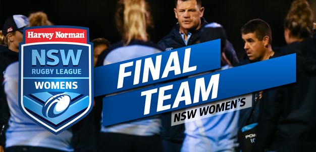 FINAL TEAM | Harvey Norman NSW Women's